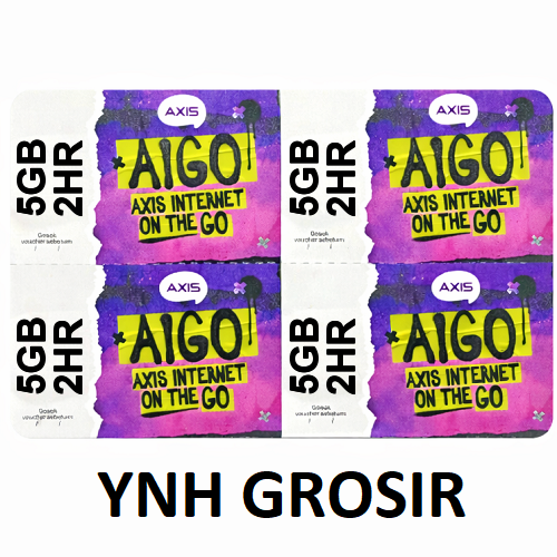 Voucher Axis 5GB + LOKAL 2HR