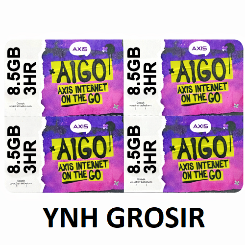 Voucher Axis 8.5GB + LOKAL 3HR