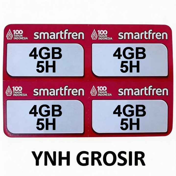 Voucher smart 4GB 5HR